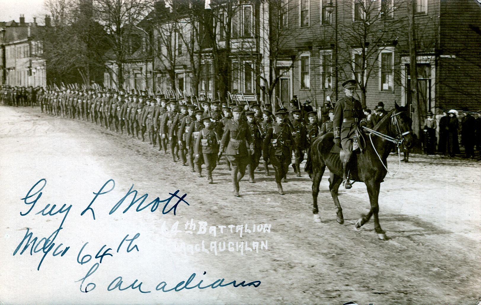 64th Battalion CEF | Wartime Canada